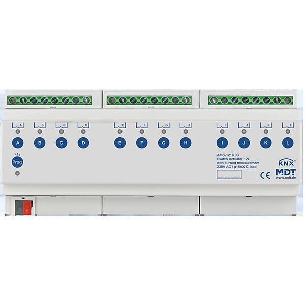 MDT technologies Schaltaktor 12-fach, 12TE, REG AMS-1216.03